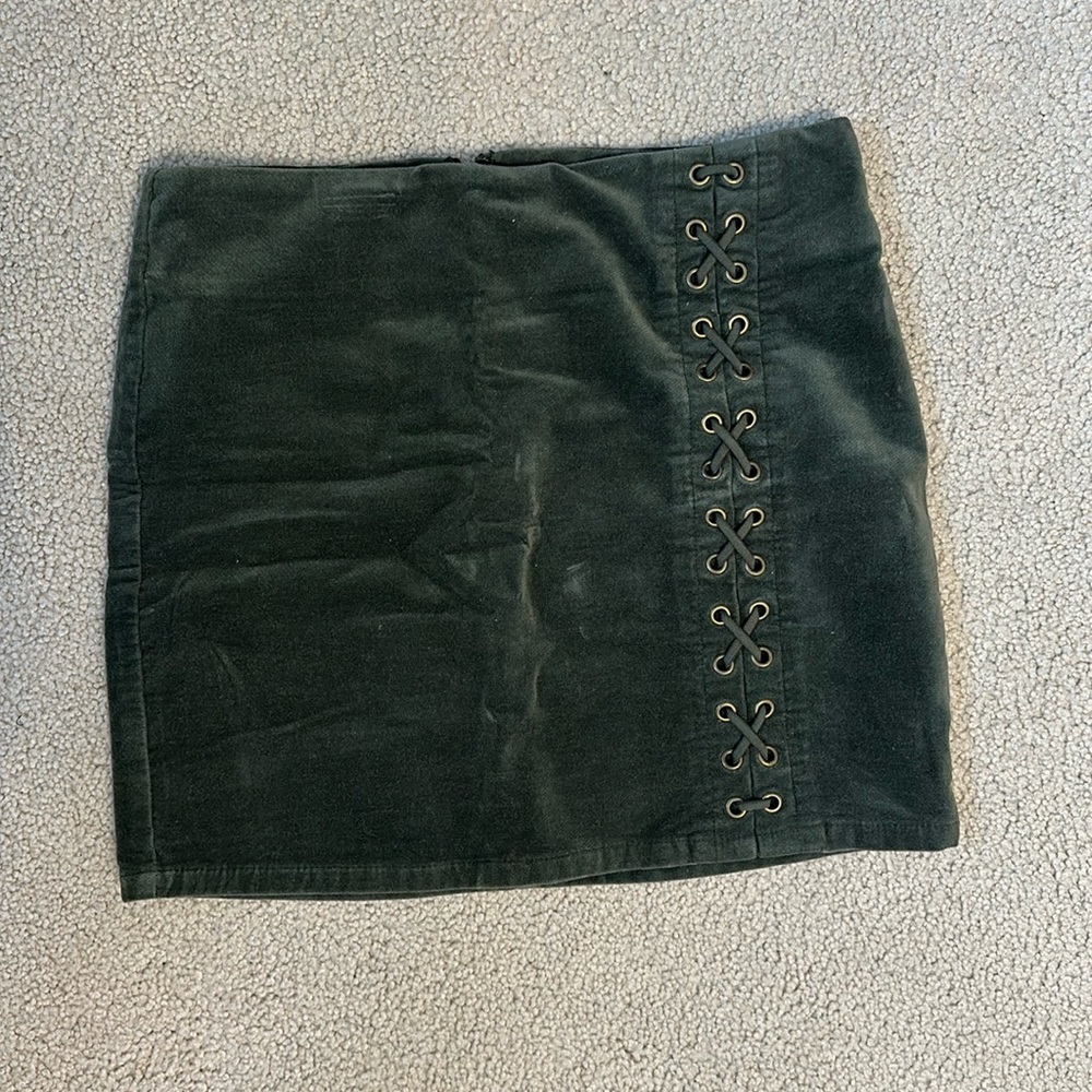 Forever 21 Suede Skirt Size M